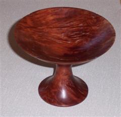 Bowl on stand by Pat Hughes